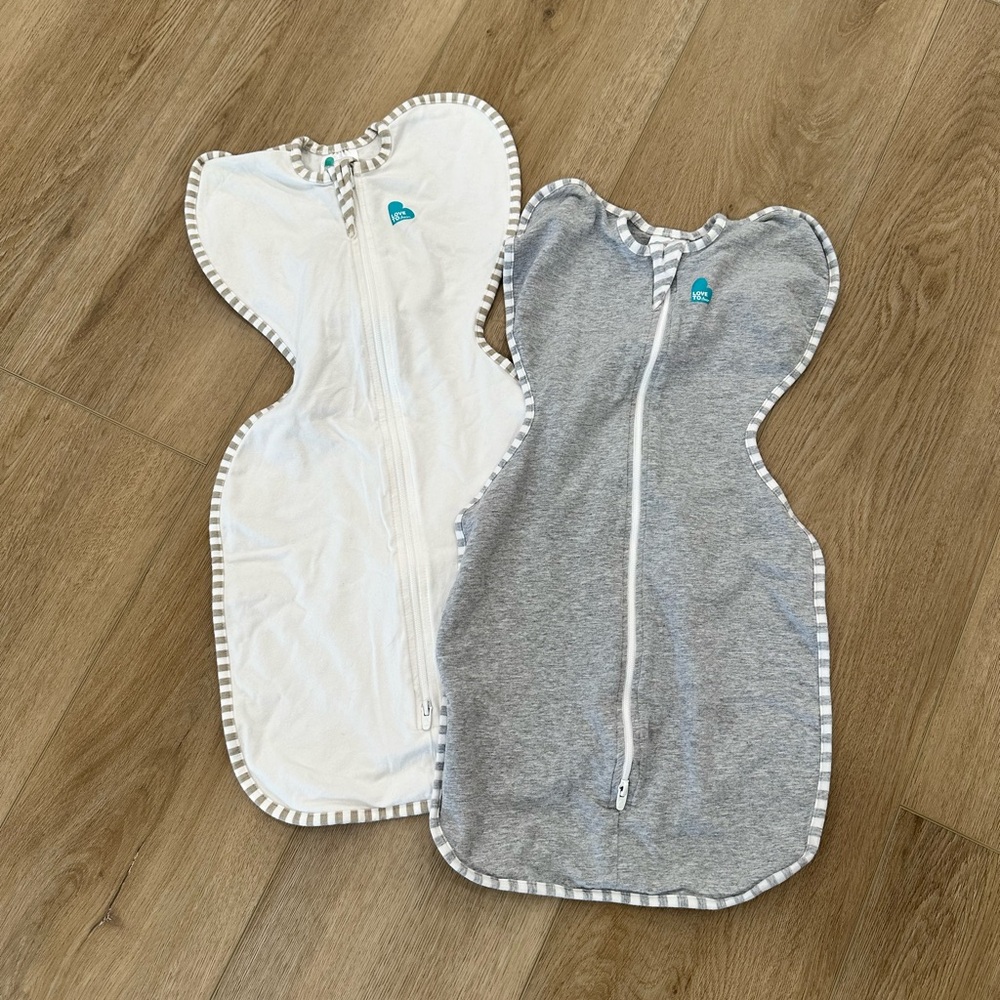Love to Dream Kids Swaddled - Gray and White